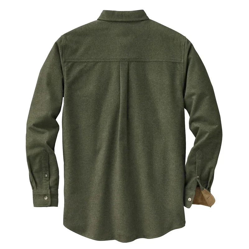 Mens Shirt Jacket Long Sleeve Casual Button Up Outwear 2025 Spring Autumn Lightweight Loose Fit Coat Men's Retro Jacket