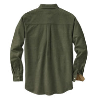 Mens Shirt Jacket Long Sleeve Casual Button Up Outwear 2025 Spring Autumn Lightweight Loose Fit Coat Men's Retro Jacket