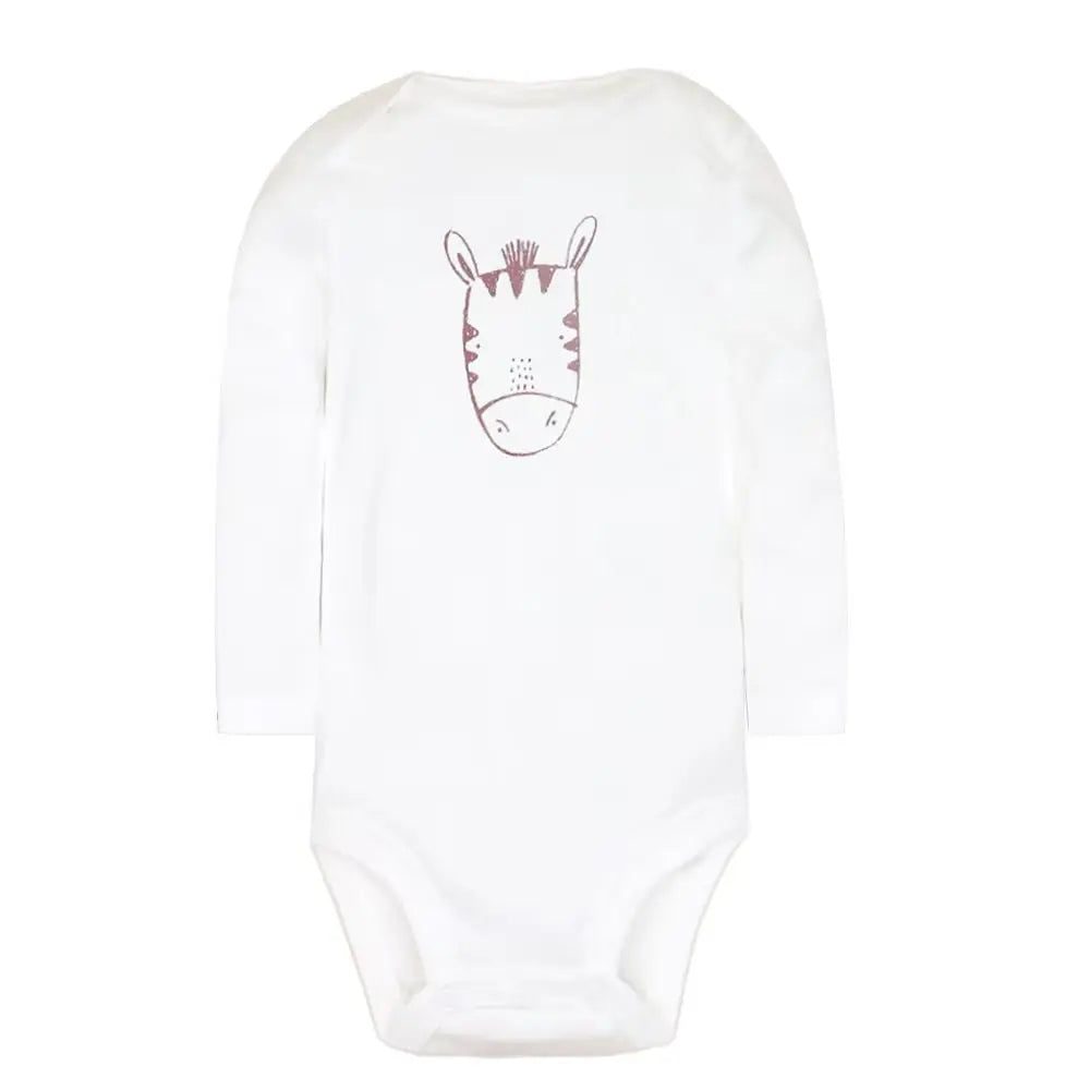 5-Pack Spring Autumn Baby Clothes Cartoon Baby Boys Long Sleeve Bodysuit Soft Cotton Outfits for 0-24 Months Infant Bebe Clothes