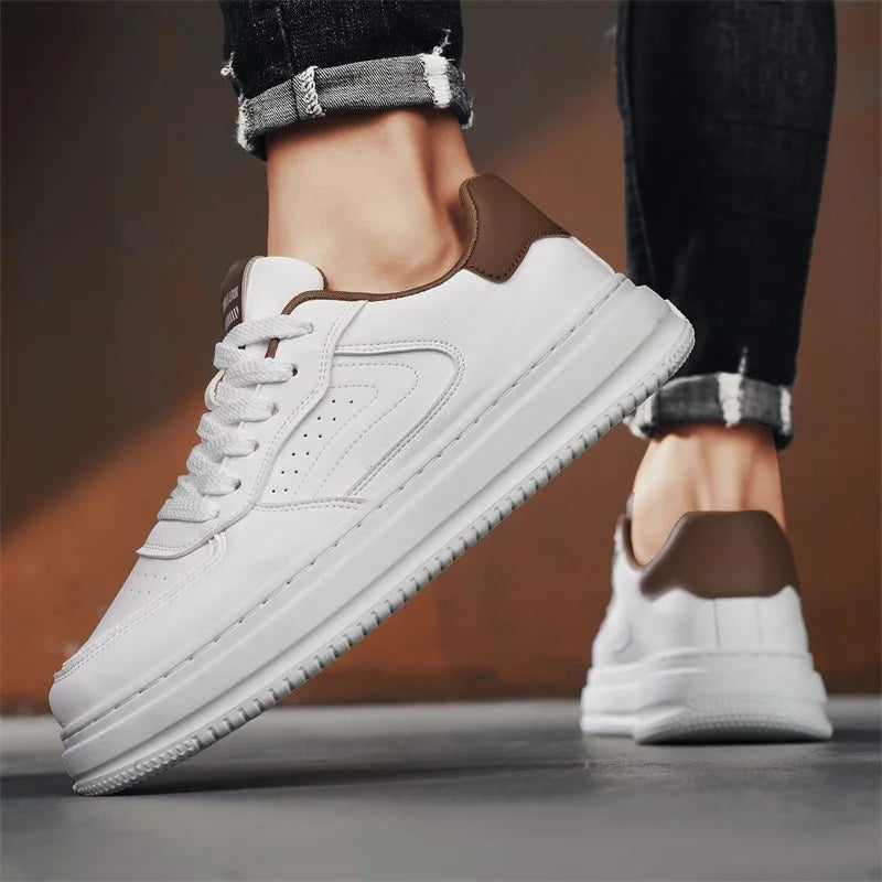 Men's shoes spring and autumn soft-sole non-slip casual shoes fashion Joker outdoor walking shoes youth light sports  board shoe