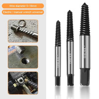 5pcs Hex Screw Extractors Tool Center Drill Bits Guide Set Damaged Bolt Remover Removal Tools Speed Easy Out Set Power Tool