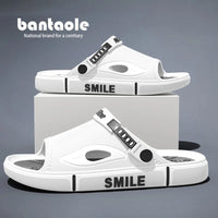 2025 In Vogue New Couple Sandals Non-Slip Lightweight Thick Sole Dopamine Color Beach Shoes For Men Women