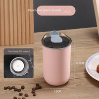 300ml outer plastic inner steel milk cup double-layer heat-insulating coffee cup insulated water cup stainless steel