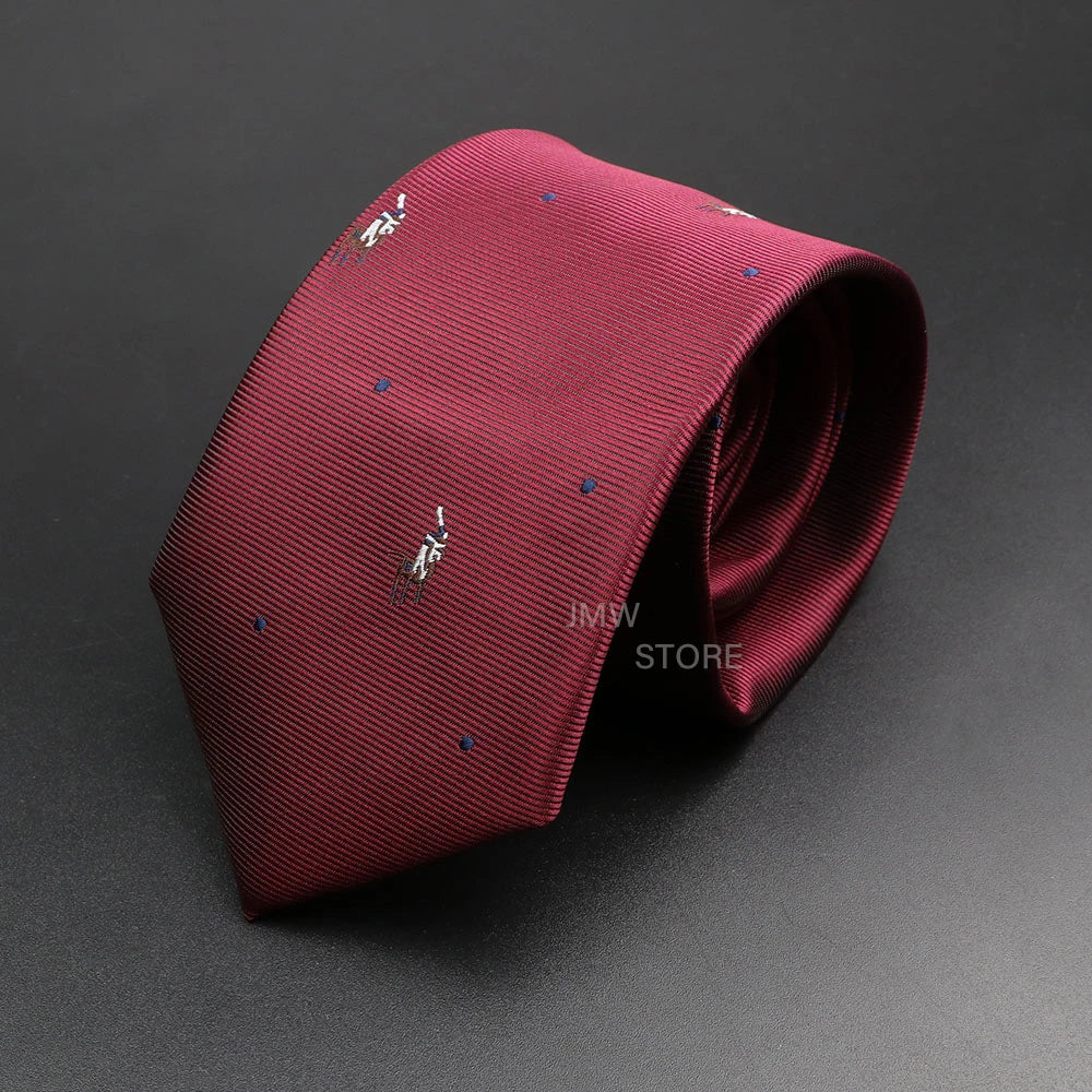 New Design Wedding Men Tie Green Wine Red Paisley Flower Animal Neckties Men Business Dropshipping Groom Collar Accessories Gift