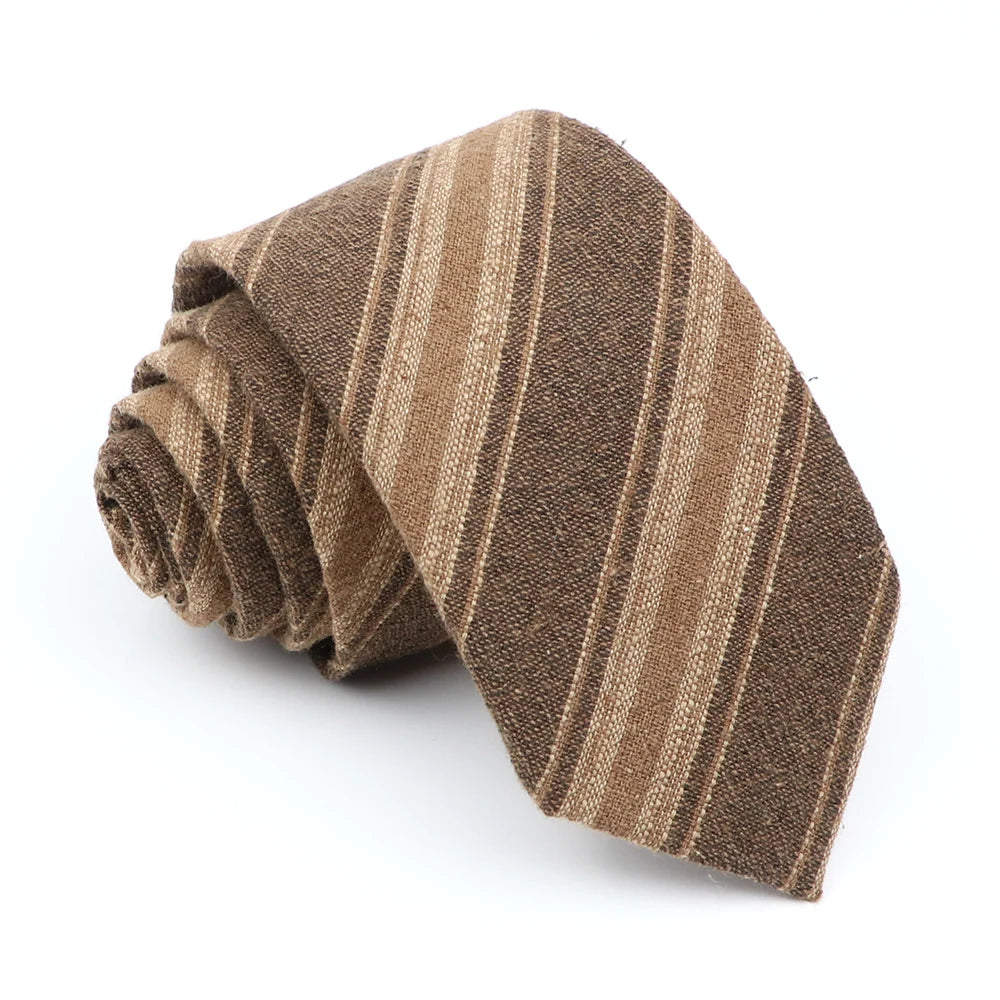 New Design Cotton Tie Plaid Necktie Gift For Men Free Shipping Fashion Casual Man's Neckties Wedding Party Suits Print Cravat