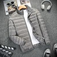 Down Jackets for Men Man Padded Coat Lightweight Puffer Padding Parkas Modern New in & Winter Sale Vintage Outerwear Models 2024