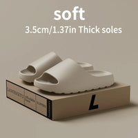 Big Size 47 48 49 Men's Casual Shoes Men and Women EVA Soft-soled Lightweight Home Slippers High-quality Exclusive Brand Slides