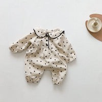 2023 Baby Jumpsuit Autumn Corduroy Romper Long Sleeve Crawler One-pieces