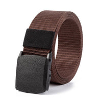 Mens Nylon Webbing Belts Canvas Casual Fabric Tactical Belt High Quality Accessories Military Jeans Army Waist Strap HB041