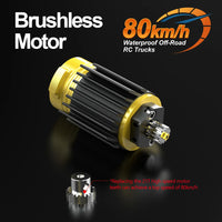 JIUSI PT14R MT14R 1/14 4WD RC Car 80km/h Brushless 2.4G Remote Control Racing Car High Speed Off-road RC Truck 3S 35C 2200mAh