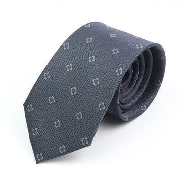 New Design Dot Wedding Men Tie Grey Blue Striped Paisley Flower Necktie Men Business Dropshipping Groom Collar Accessories Gift