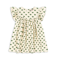 Girls Dress 2026 Summer Kids Tee and Shorts Set Heart printed Lace T Shirt Denim Overalls Children Princess Dresses Clothing