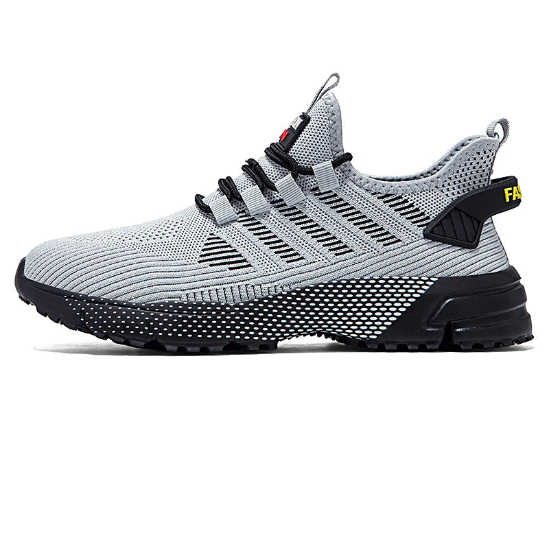 New Men Summer Running Shoes Breathable Outdoor Sports Shoes Lightweight Sneakers for Men Comfortable Athletic Training Footwear