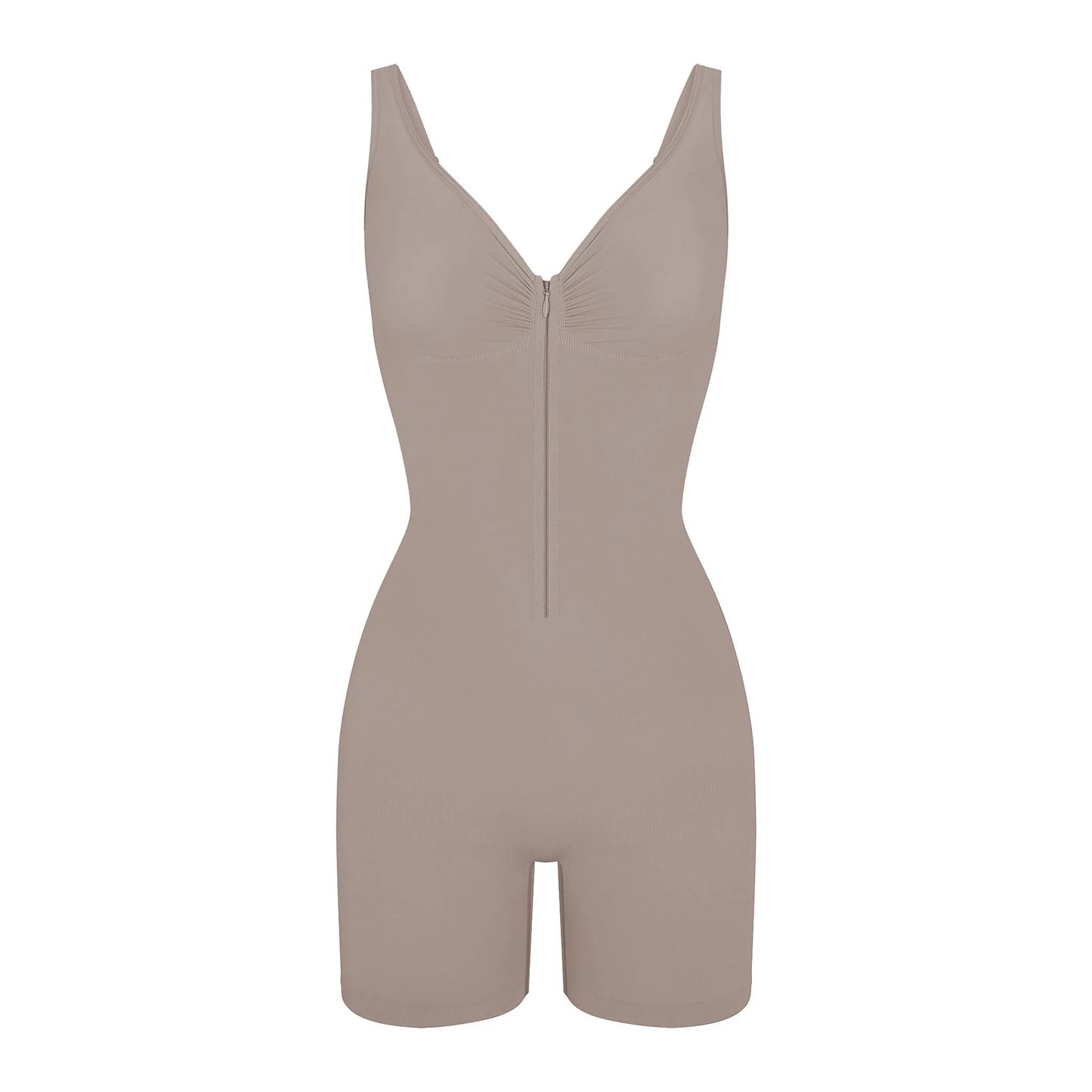 Tummy Control Zipper Bodysuit Faja Colombia High Compression Buttock Enhancer Hourglass Waist Post Surgery Recovery Shapewear