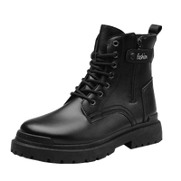 Men's new casual boots fashion versatile four season wear-resistant comfortable high top boots fashion outdoor youth work boots