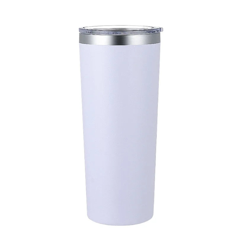 Steel Double Wall Coffee Mug 12oz 22oz Water Drinking Mug 350ml 650ml Insulated Thermos Office Car Vacuum Flask