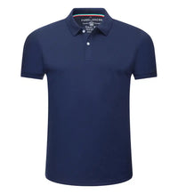 Mens Polo Shirts Short Sleeve Casual Solid Color Fashion Summer Lapel Male Turndown Tops Work Clothes Breathabl Comfortable