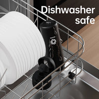 FEIJIAN Magnetic Thermos Stainless Steel Sports Water Bottle with Magnetic Phone Holder Bouncing cover Insulation Cup