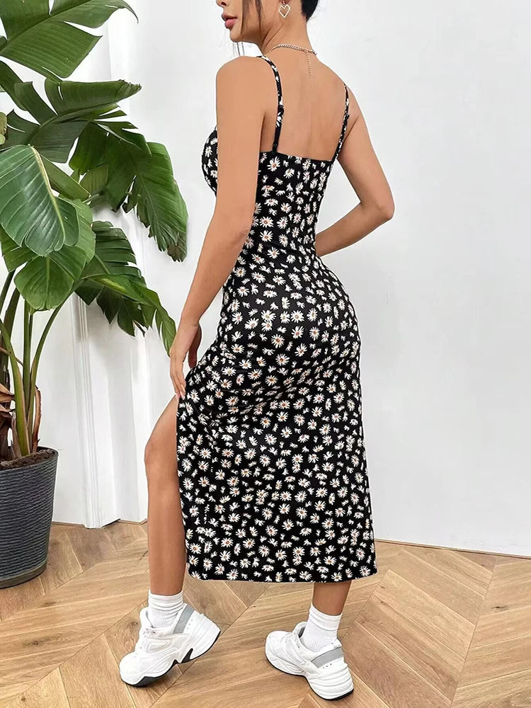 Summer Sexy Sleeveless Halter Dress For Women,Long Dresses,Women Clothing,Dress Women,Green Dresses