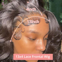 Lace Front Wigs Human Hair Body Wave 13x6 transparent lace front Wig Glueless Wigs 13x4 Lace Frontal Human Hair Wig 30 32 Inch