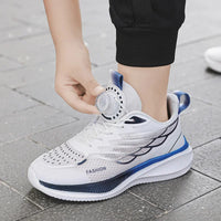 Children's Sneakers Boy Spring Autumn Causal Kid Running Walking Shoes Fashion Versatile Girls Tennis Shoes Soft Soled Hook Loop