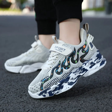 Spring Fall Kids New Shoes for Boys Girls Child Sneakers Casual Shoes Breathe Flats Running Boys Sports Shoes Teen Children's