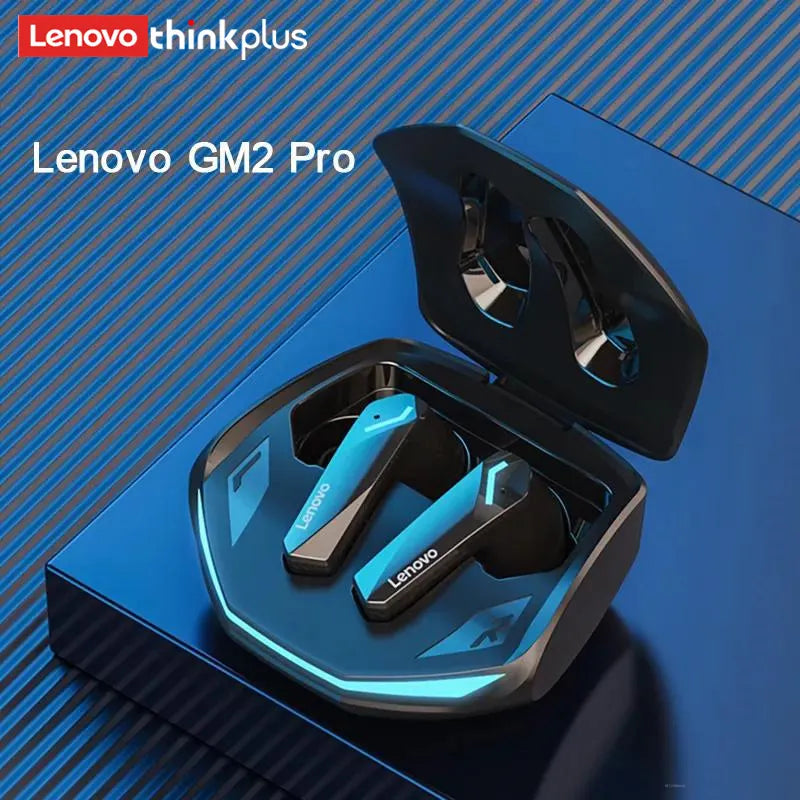 Lenovo GM2 Pro Bluetooth 5.3 Earphones Sports Headset Wireless In-Ear Gaming Low Latency Dual Mode Music Headphones New