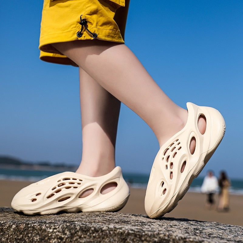 Size 22-39 Children Sandals Kids Shoe Summer Garden Beach Black Big Size Slippers for Girl Shoes  Sandalia Masculina
