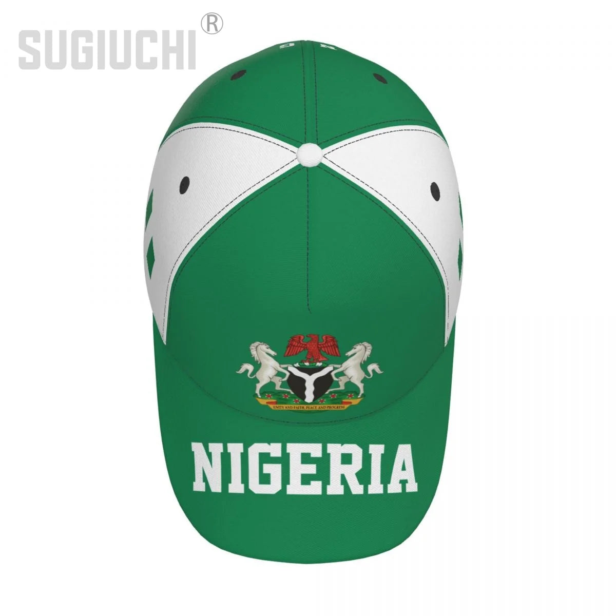 Unisex Nigeria Flag Nigerian Adult Baseball Cap Patriotic Hat for Baseball Soccer Fans Men Women