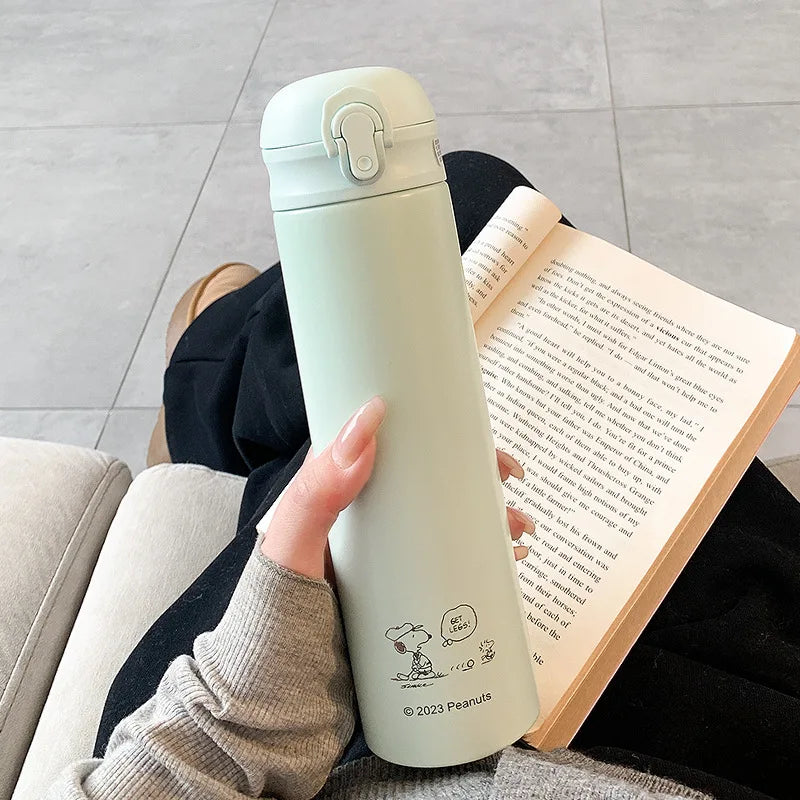 Insulated Cup For Girls 316 Stainless Steel Cup For Students Portable And Cute Straw Water Cup