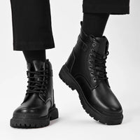 Men's new casual boots fashion versatile four season wear-resistant comfortable high top boots fashion outdoor youth work boots