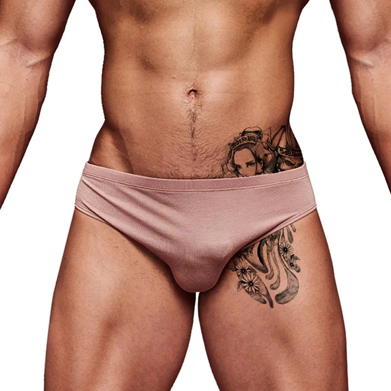 9 Colors Modal Gay Sexy Men Underpants Briefs Shorts Breathable Innerwear Man Underwear Briefs Fashionable