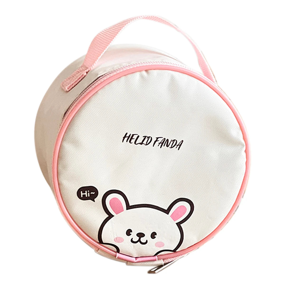 WORTHBUY Mini Capybara Thermal Lunch Bag Portable Insulated Picnic Bag Oil Proof & Waterproof Lunch Box Bag Reusable Cooler Bag