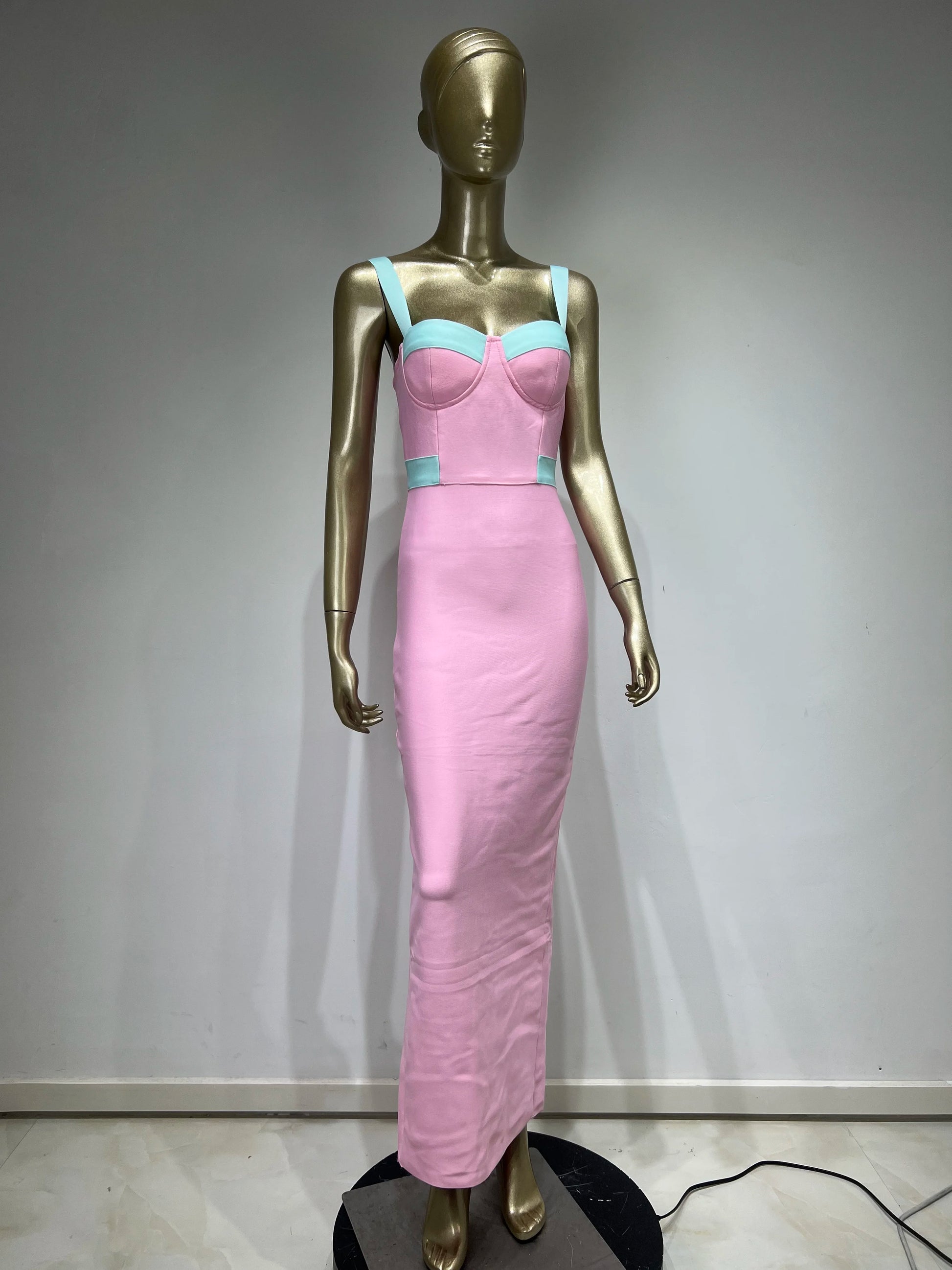 celebrity pink maxi dress Celebrity Hot Pink Outfit Ruffled Hot-pink Chiffon Celebrity Cute Long Dress Xdressy