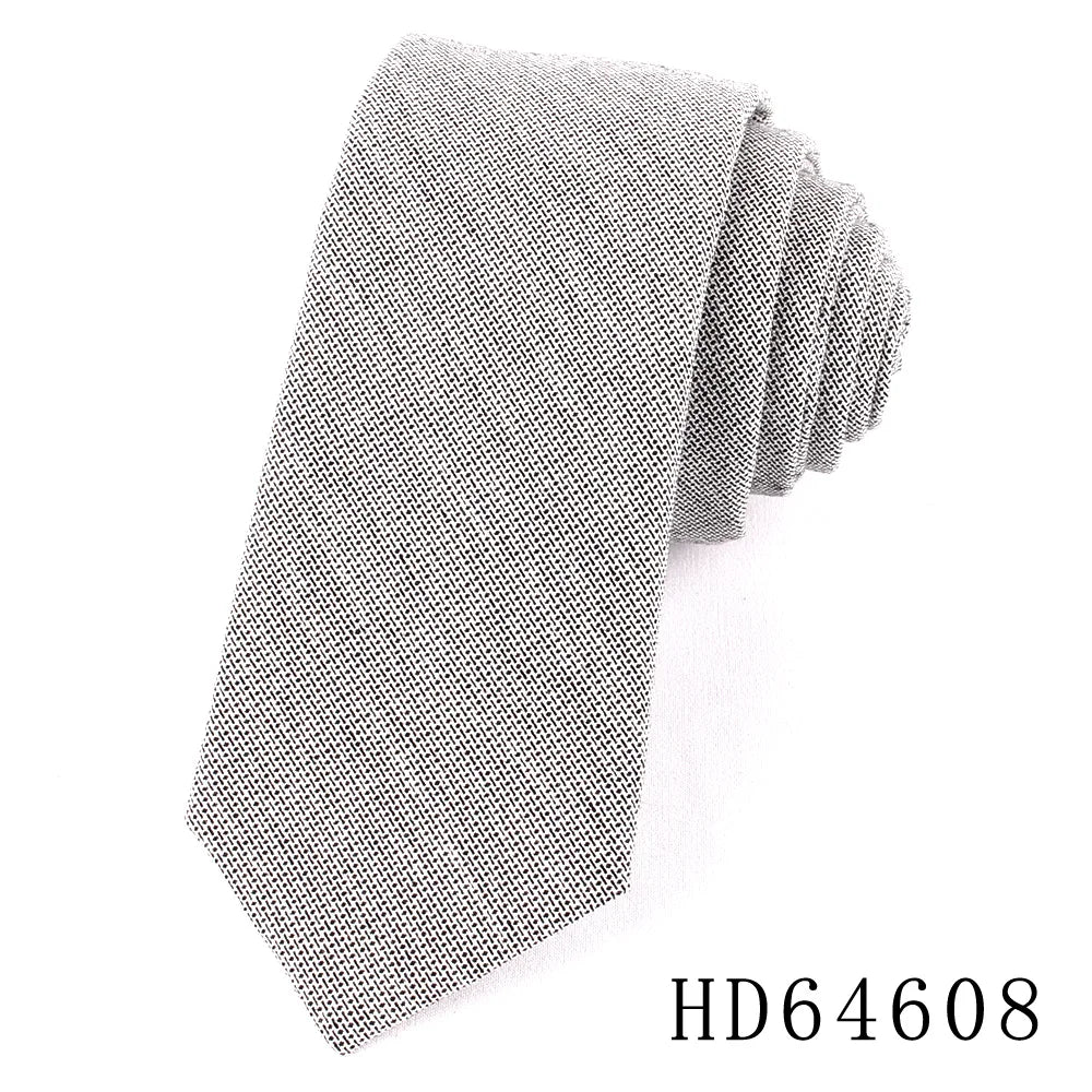 Cotton Skinny Tie For Men Women Casual Plaid Neck Tie For Party Business Wedding Neckties Adult Suit Slim Neck Ties For Gifts