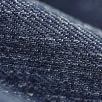 Maden Retro Blue Logging Mens Jeans with Washed Denim Loose Fit Cotton And Non-Elastic Waist Daily Wear Casual Pants