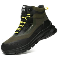Outdoors Indestructible Shoes Work Boots Steel Toe shoes Men Safety boots Anti-smash Anti puncture Industrial Shoes Non-slip