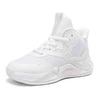 Children Basketball Shoes Breathable Mesh Boys Girls Fashion Sneakers School Sport Shoes Kids Casual Trainers Outdoor Athletic