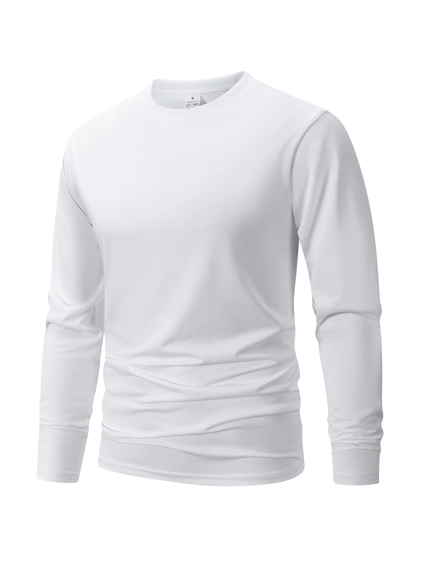 Men's Button Long Sleeve Henley Neck T-Shirt Casual Breathable Round Neck  T-Shirt Solid Color Slim Fit Tee Basics Cozy Tops