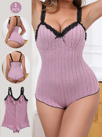 Women's casual sleeveless pajamas, comfortable loose-fitting one-piece sleepwear, suitable for all seasons, loungewear
