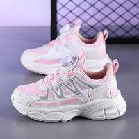 New Children Shoes Boys Fashion Sneakers Girls Sport Running Shoes Kids Breathable Casual Outdoor Walking Students Shoes Tennis