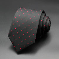 Fashion Casual Blue Red Yellow Floral Polka Dot Necktie For Men Business Gift Wedding formal Neck Ties Accessories