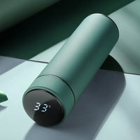 500ML Intelligent Insulated Mug Thermos Flask Tea Water Separation Stainless Steel Vacuum Kettle Coffee Mug Thermos Mug