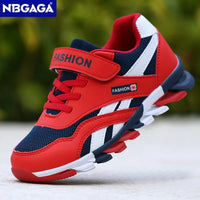 Children Sport Shoes For Boys Breathable Sneaker Lightweight Soft Soled Running Shoes Comfort Students Walking Casual Shoes