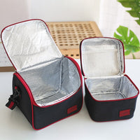 Thermal Lunch Bag Women Portable Insulated Cooler Bento Tote Family Travel Picnic Drink Fruit Food Fresh Organizer Accessories