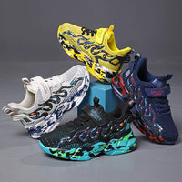 Spring Fall Kids New Shoes for Boys Girls Child Sneakers Casual Shoes Breathe Flats Running Boys Sports Shoes Teen Children's