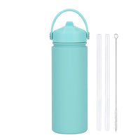 Insulated Water Bottle 500ml Custom Text/Logo - 304 Steel, 24H Cold, Office & Gym Essentials