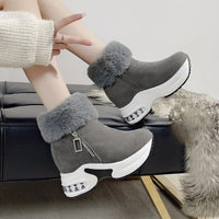 Winter Women Warm Sneakers Platform Snow Boots 2021 Ankle Boots Female Causal Shoes Ankle Boots for Women Ladies Boots