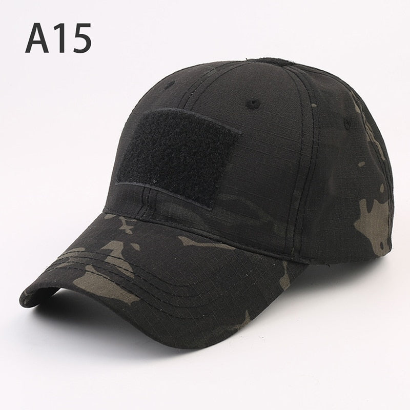 1PCS Military Baseball Caps Camouflage Tactical Army Soldier Combat Paintball Sun Hats