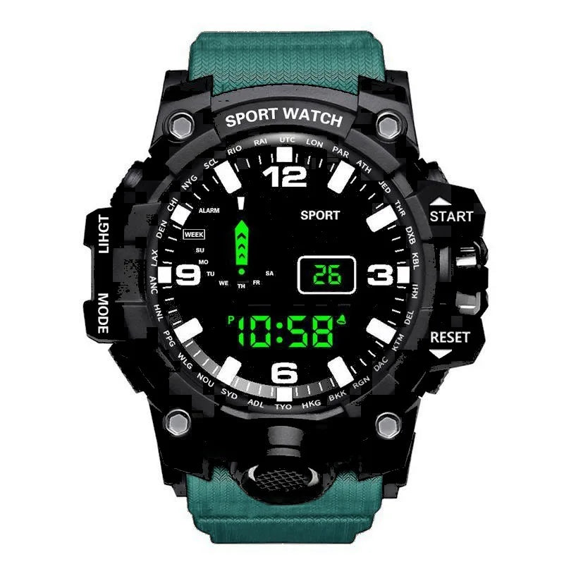 New Multifunctional Electronic Watch for Men Casual Simple Sports Mens Watches Fashionable Wristwatch Accessories